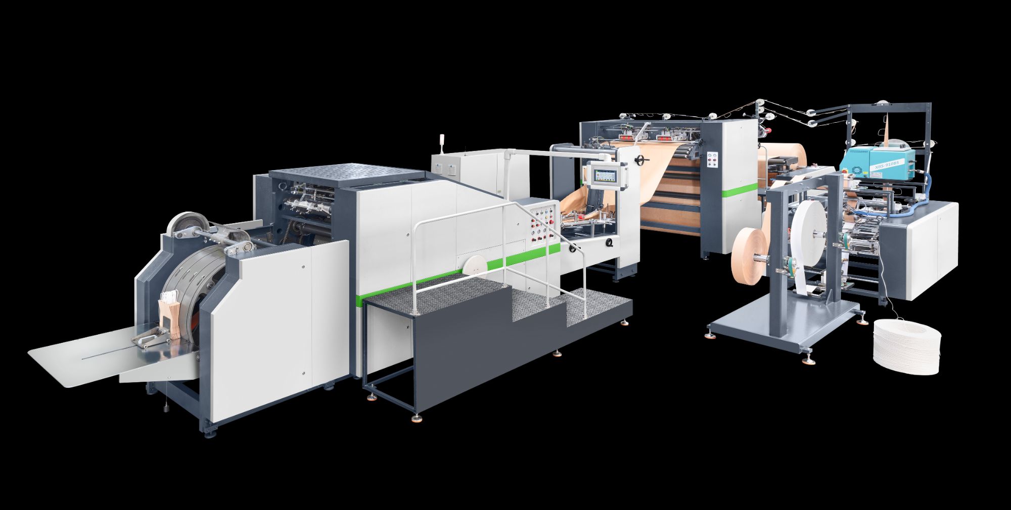 China paper bag making machine